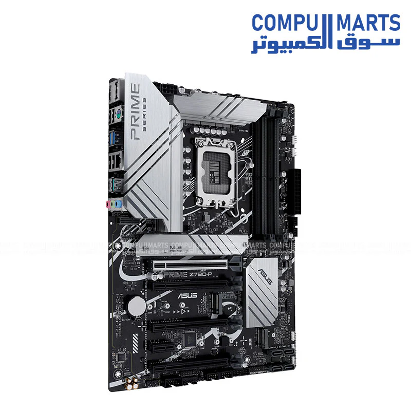 ASUS PRIME Z790-P-CSM ATX Motherboard – LGA1700, DDR5, PCIe 5.0, Triple M.2, USB 3.2 Gen 2x2 – Egypt - Image 2