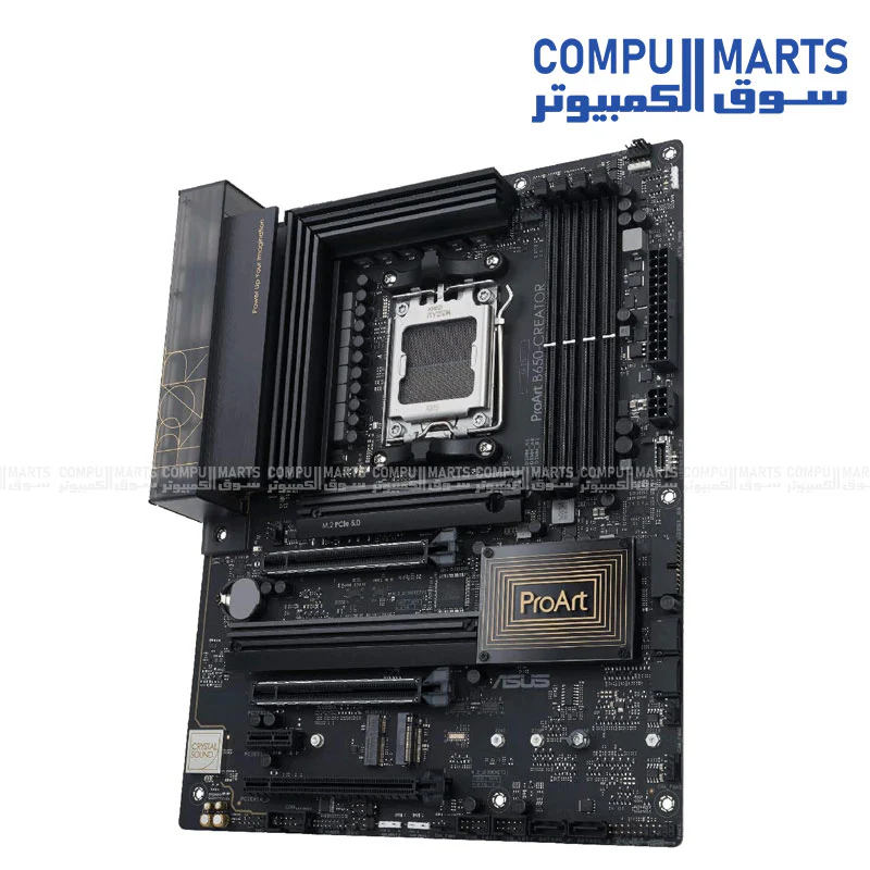 ASUS ProArt B650-CREATOR ATX Motherboard – AM5, DDR5, PCIe 5.0, Dual LAN, USB4 - Image 2