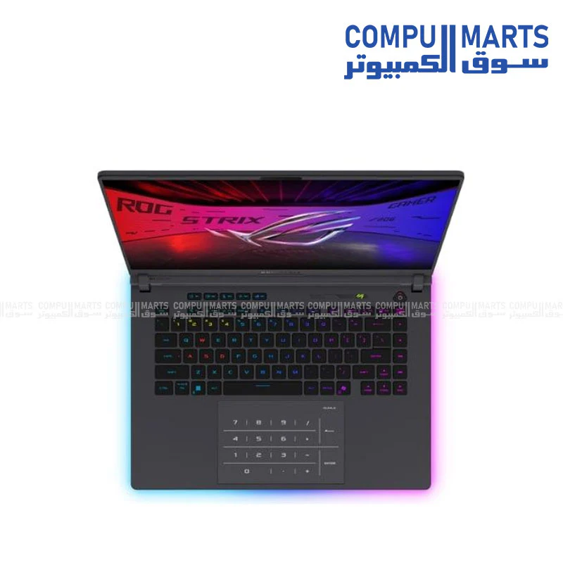 ASUS ROG Strix G16 G615LR-RV052W Gaming Laptop – Intel Core Ultra 7 255HX, RTX 5070Ti 12GB, 32GB RAM, 1TB SSD, 16” WUXGA-WIN11 - Image 2