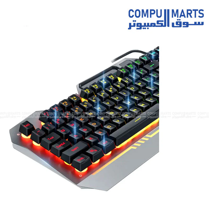 AULA F3010 Wired Gaming Keyboard – RGB Backlit - Image 2