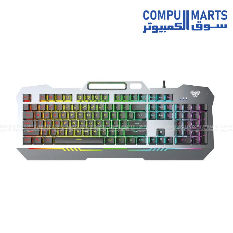 AULA F3010 Wired Gaming Keyboard – RGB Backlit - Image 3