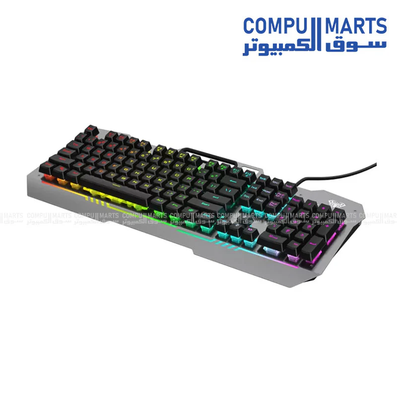 AULA F3010 Wired Gaming Keyboard – RGB Backlit - Image 4