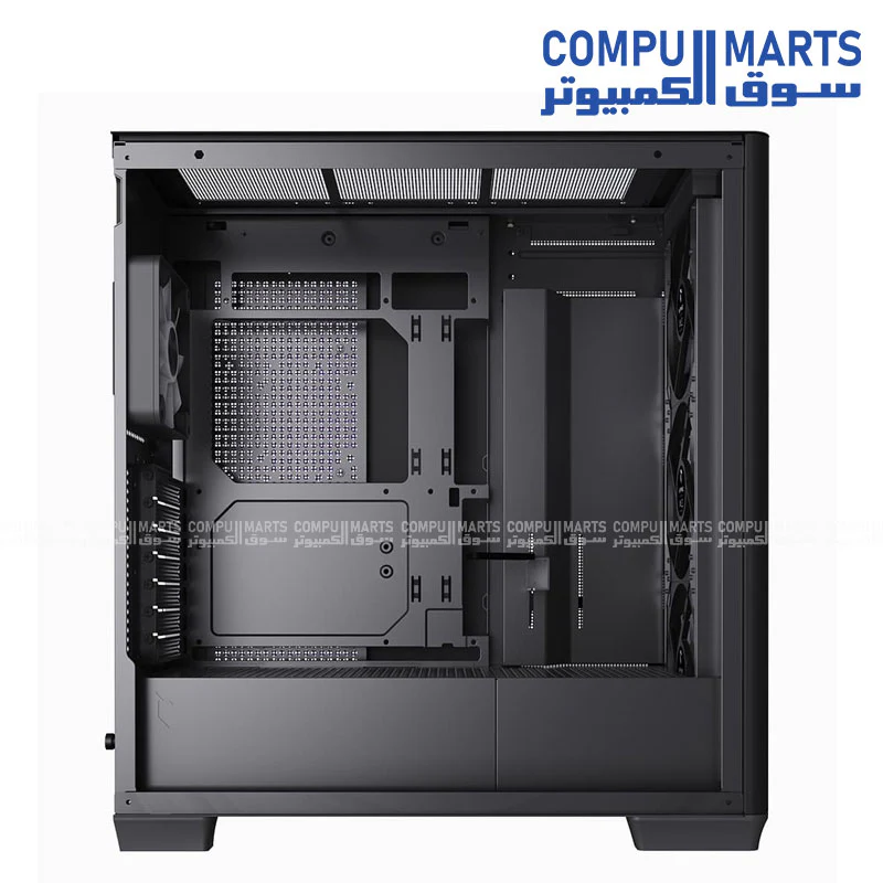 APNX C1-R Mid Tower PC Case – Black / White – ATX / Micro-ATX / Mini-ITX - Image 10