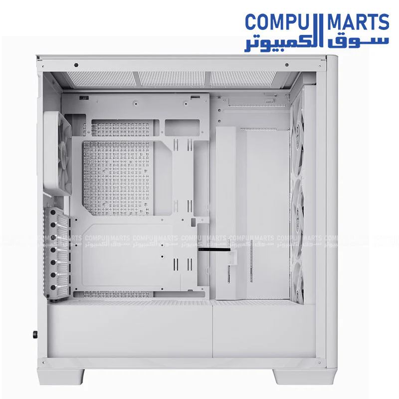 APNX C1-R Mid Tower PC Case – Black / White – ATX / Micro-ATX / Mini-ITX - Image 11