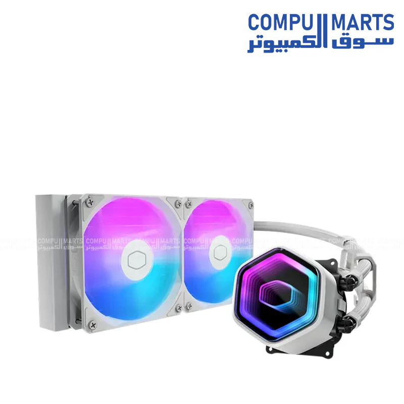 Cooler Master MasterLiquid 240 Core II ARGB Liquid Cooler - Image 2