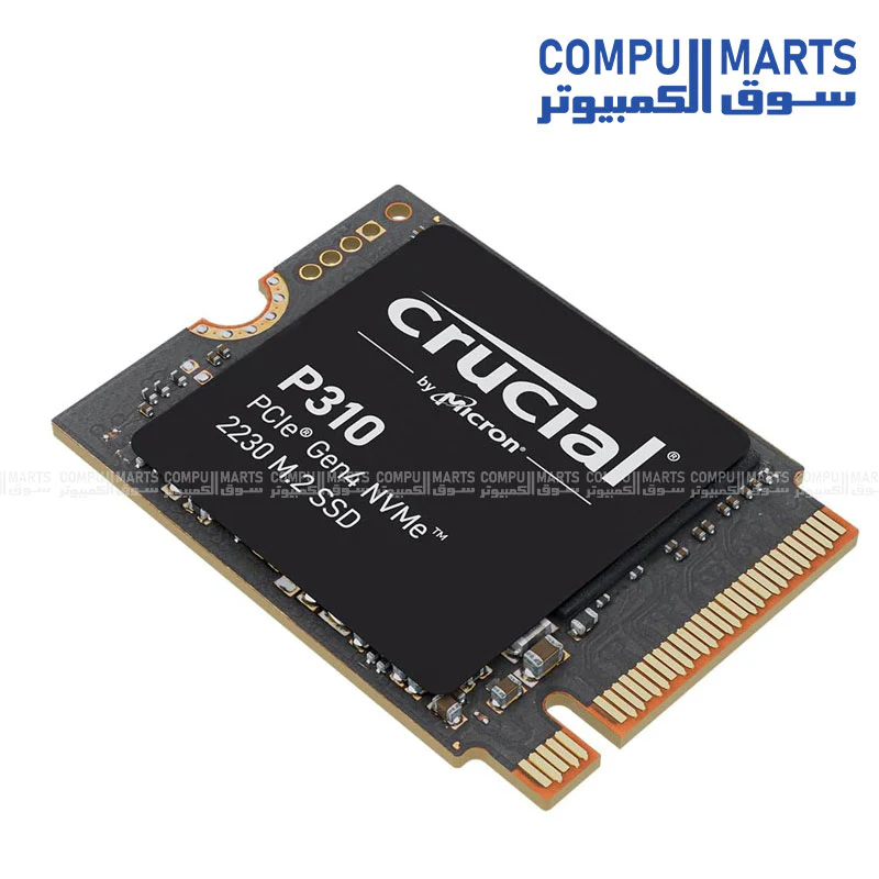 Crucial P310 PCIe Gen4 NVMe 2230 M.2 Internal SSD – High Speed Storage – Black - Image 2