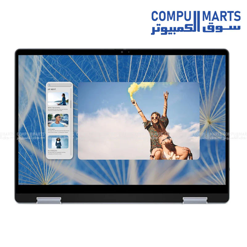 Dell Inspiron 14-7440 2-in-1 Convertible Laptop – Intel Core 5 120U – 8GB DDR5 – 512GB SSD – 14" FHD Touch – Aluminum Ice Blue – Windows 11 - Image 4