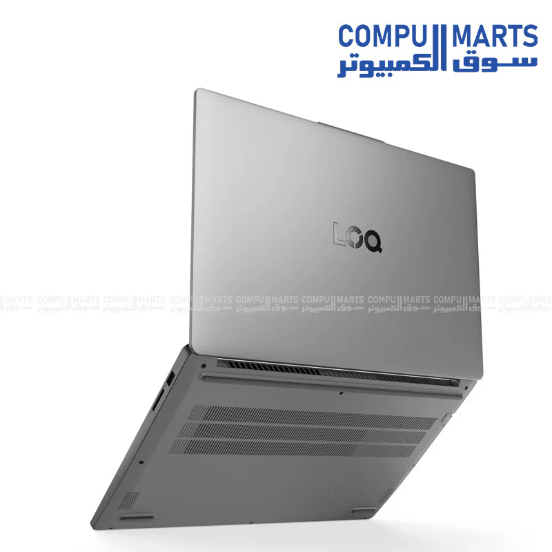 Lenovo LOQ E 15 Laptop 83LK00CVUS Core i5-12450HX 16GB DDR5 512GB SSD RTX 3050 6GB 15.6” FHD 144Hz 100% sRGB Windows 11 Home Luna Grey - Image 4