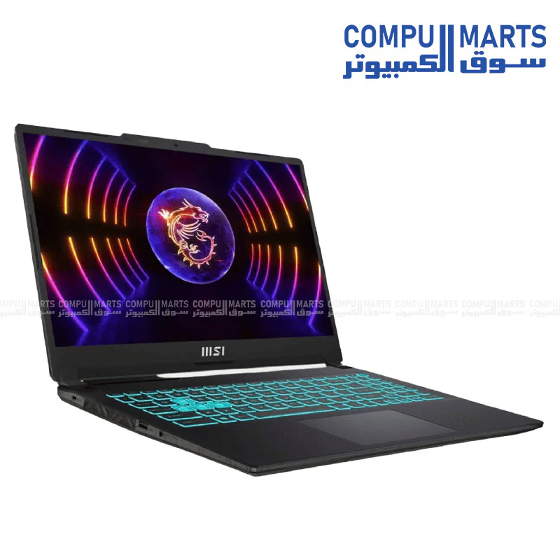 MSI Cyborg 15 A13UDX – Intel Core i7-13620H • RTX 3050 6GB • 16 GB DDR5 • 512 GB Gen4 • 15.6″ FHD 144 Hz | Translucent Black - Image 2