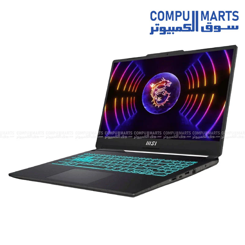 MSI Cyborg 15 A13UDX – Intel Core i7-13620H • RTX 3050 6GB • 16 GB DDR5 • 512 GB Gen4 • 15.6″ FHD 144 Hz | Translucent Black - Image 3