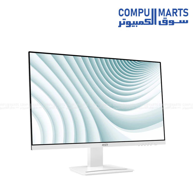 MSI Pro MP273AW 27-Inch 100Hz 1ms FHD IPS Monitor | Adaptive Sync | White - Image 2
