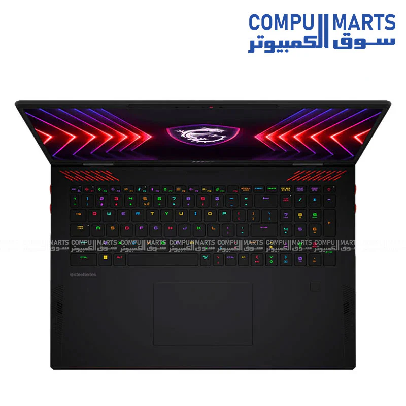 MSI Raider 18 HX AI A2XWJG – Core Ultra 9 285HX – 64GB DDR5 – 2TB SSD – RTX 5090 8GB – 18" UHD+ 120Hz – Windows 11 – Titanium Dark Gray - Image 2