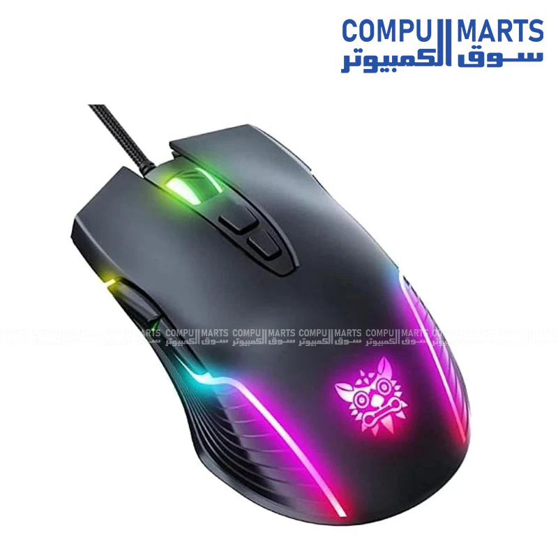 ONIKUMA CW905 RGB Gaming Mouse – 6400 DPI – 7 Programmable Buttons - Image 2