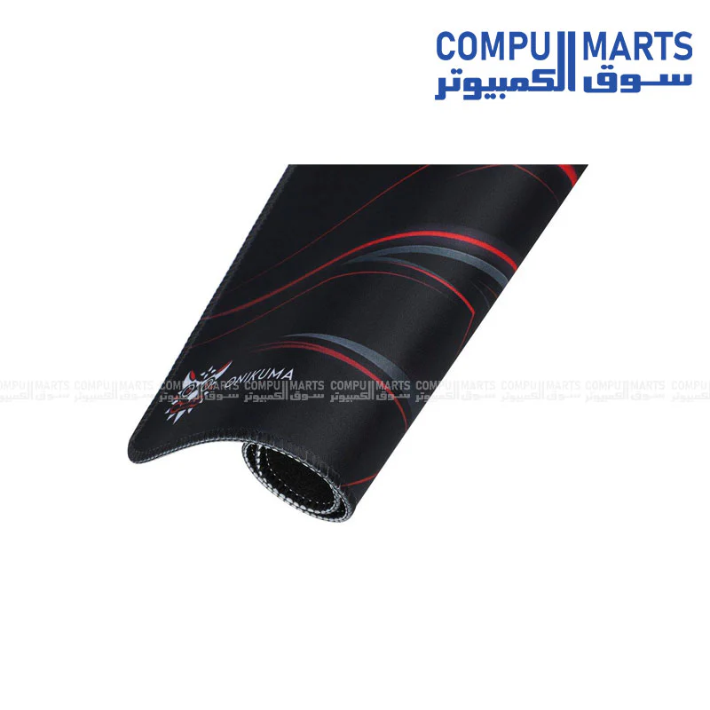 ONIKUMA MP002 Gaming Mouse Pad – 350×300×2 mm – Black/Red - Image 3
