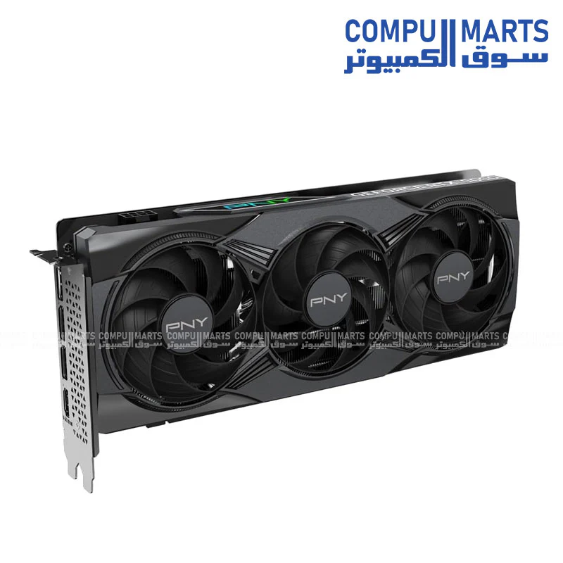 PNY GeForce RTX 5060 8GB ARGB Overclocked Triple Fan DLSS 4 Graphics Card - Image 2