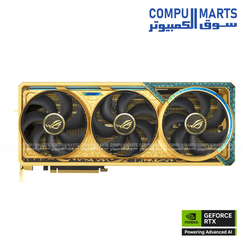 ROG Astral GeForce RTX 5080 Dhahab CORE OC Edition – Gaming Graphics Card - Image 2