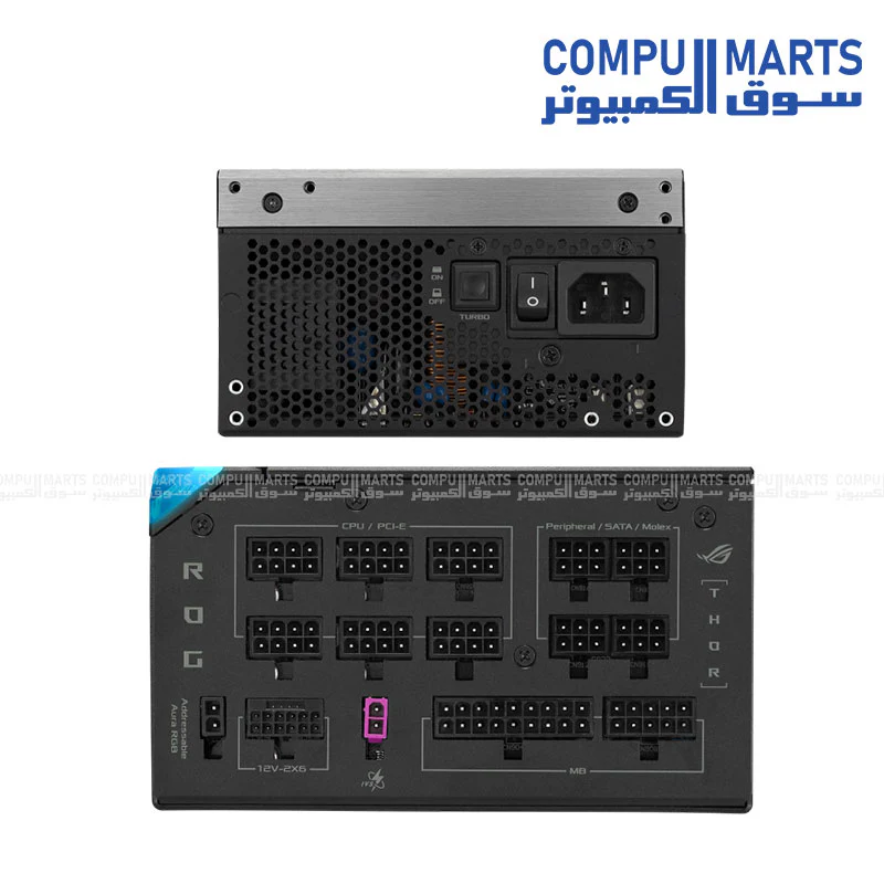 ROG-THOR-1000P3-GAMING – ASUS ROG Thor 1000W Platinum III Gaming Power Supply, Fully Modular - Image 3