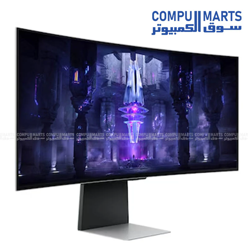 Samsung 34″ Odyssey OLED G85SB Smart Gaming Monitor – Ultra WQHD 3440×1440, 175Hz, 0.1ms, DisplayHDR True Black 400, 1800R Curved - Image 3