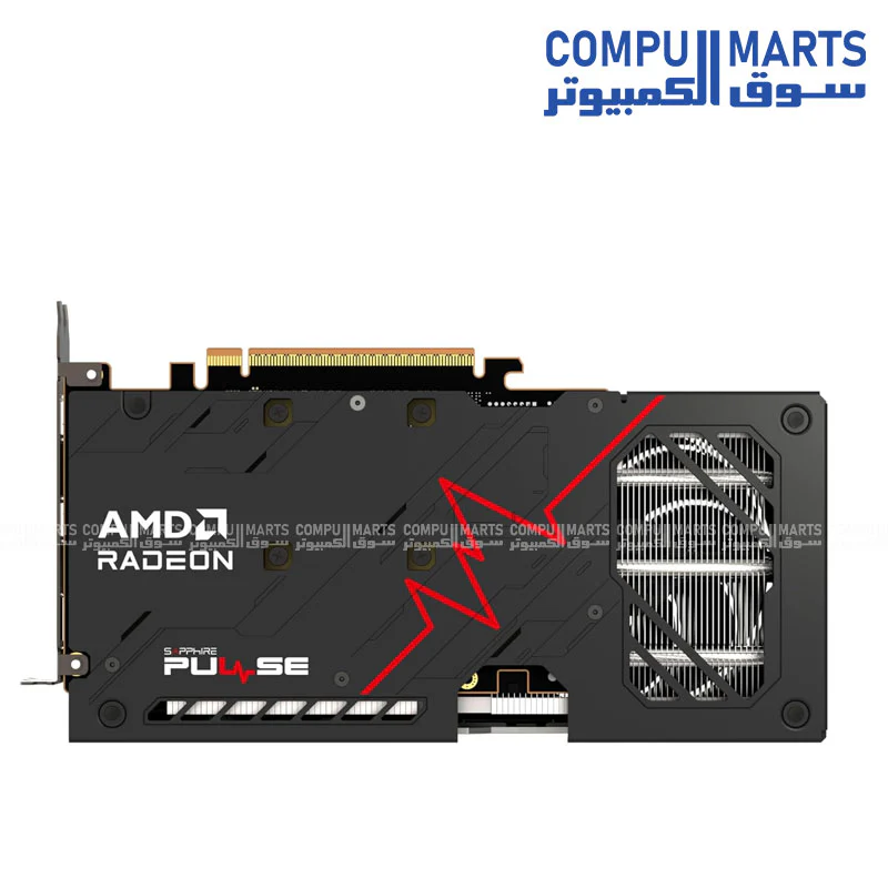 Sapphire PULSE RX 9060 XT 16GB OC – HDMI, DP2.1, PCIe5 GPU - Image 4