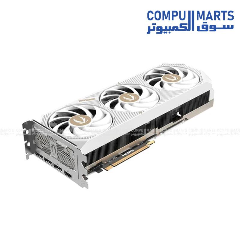 ZOTAC GAMING GeForce RTX 5070 Ti SOLID CORE OC White Edition – 16GB GDDR7 - Image 3