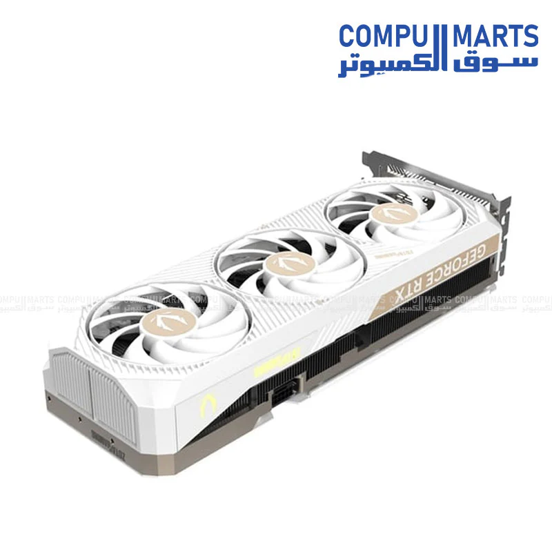ZOTAC GAMING GeForce RTX 5070 Ti SOLID CORE OC White Edition – 16GB GDDR7 - Image 4