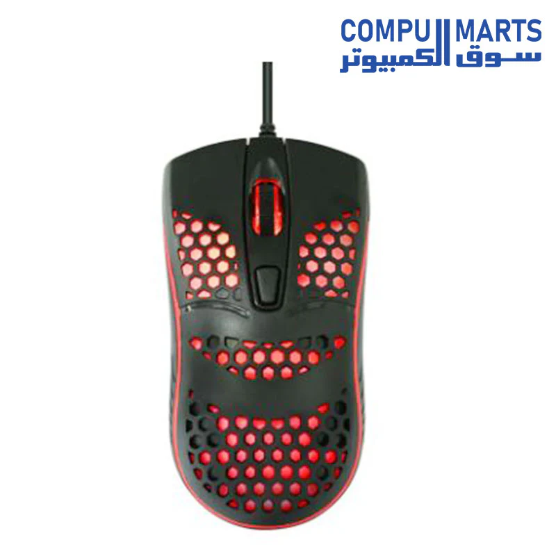Q2 Wired USB Gaming Mice 1200 DPI RGB Backlit 4 Buttons Ergonomic Design Lightweight - Image 4