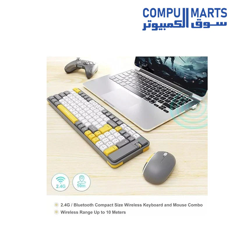 Qw06 Wireless Keyboard And Mouse Set - Image 3