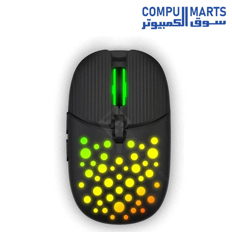 R8 1717 Wireless Mouse (Black) - Image 2