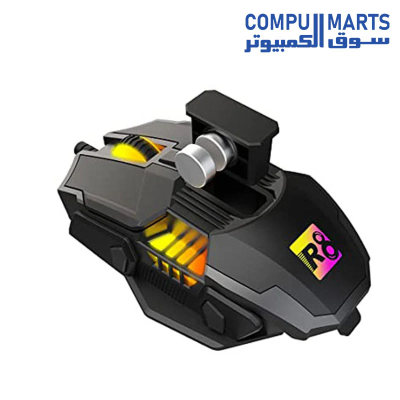 R8 Mouse Gaming 1623 RGB Black - Image 2