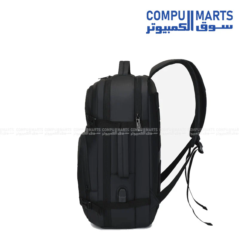 Rahala 2023 Laptop Backpack Bag 15.6-Inch – Black - Image 2