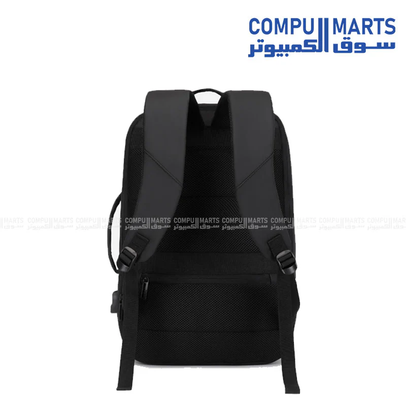 Rahala 5306 Laptop Backpack Bag 15.6-Inch – Black - Image 2