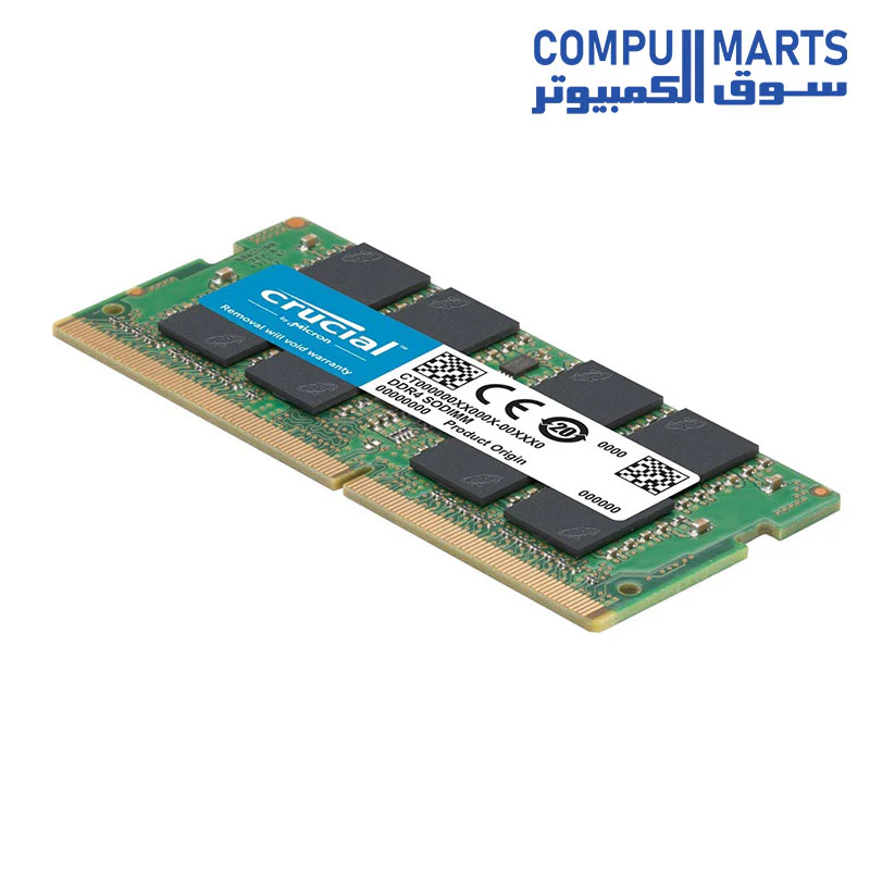 RAM Crucial  DDR4 3200 MHz CL22 SODIMM Laptop Memory - Image 2
