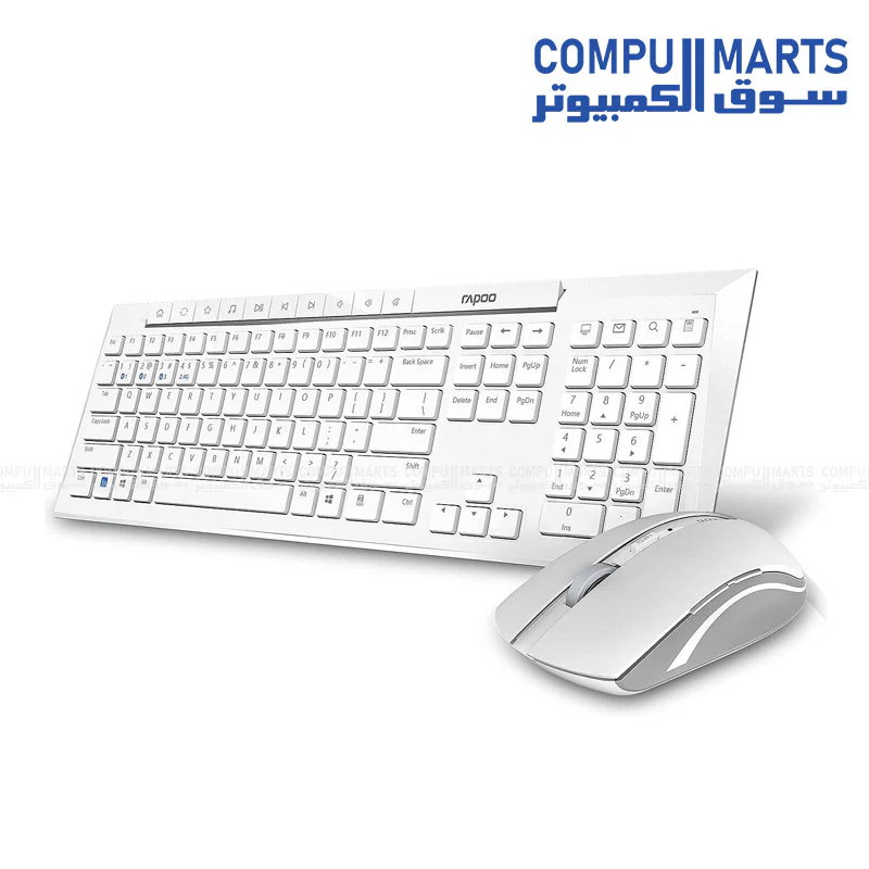 Rapoo 8210M Multi-mode Wireless Keyboard - Image 4