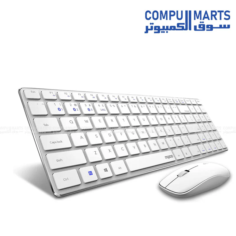 Rapoo 9320M Multi-Mode Wireless Keyboard and Mouse Combo - Image 7