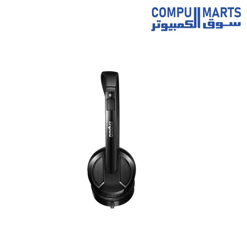 Rapoo H120 USB Sterio Headset -wired headphone-black - Image 4