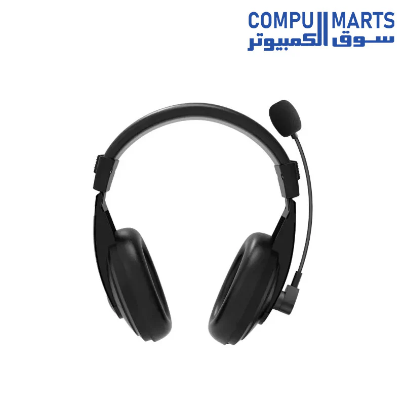 Rapoo H150S USB Stereo Headset -WIRED Headphone-black - Image 4