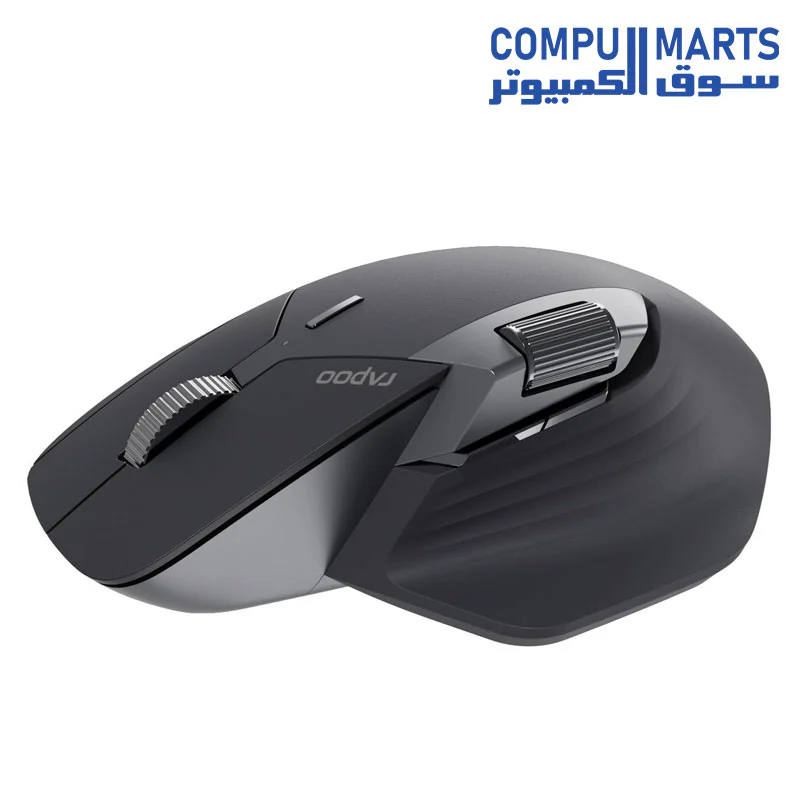 Rapoo MT760L Wireless Bluetooth Mouse, Ergonomic Design, 4 Adjustable 3200 DPI, Programmable Buttons - Image 2