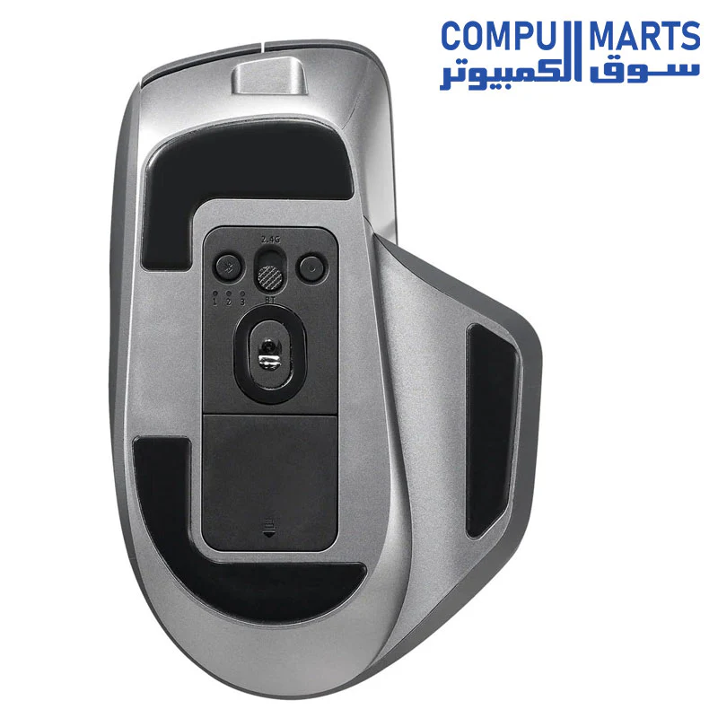 Rapoo MT760L Wireless Bluetooth Mouse, Ergonomic Design, 4 Adjustable 3200 DPI, Programmable Buttons - Image 3