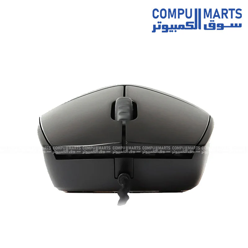 Rapoo N100 Wired Optical Mouse – USB, Black - Image 3