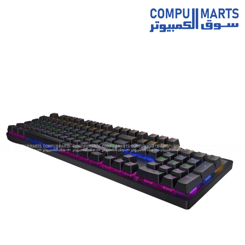 Rapoo V500PRO Backlit Mechanical Gaming Keyboard Black - Image 2