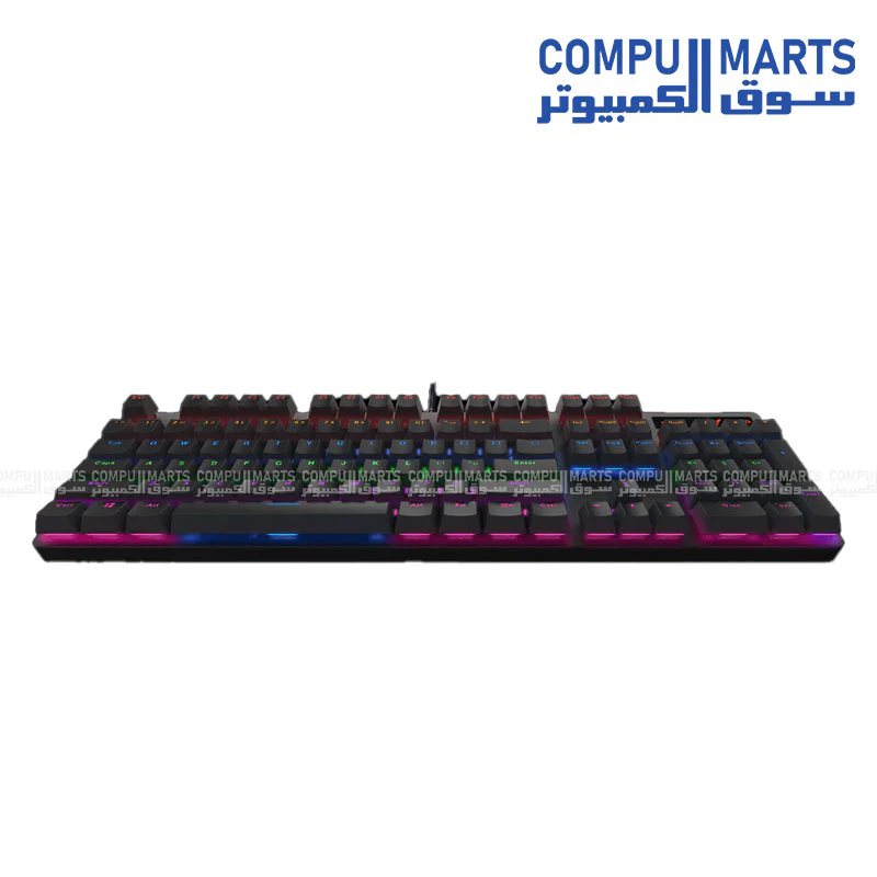 Rapoo V500PRO Backlit Mechanical Gaming Keyboard Black - Image 3