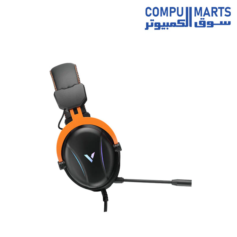 RAPOO VH350S Virtual 7.1 channel RGB WIRED Gaming Headphone - Image 4