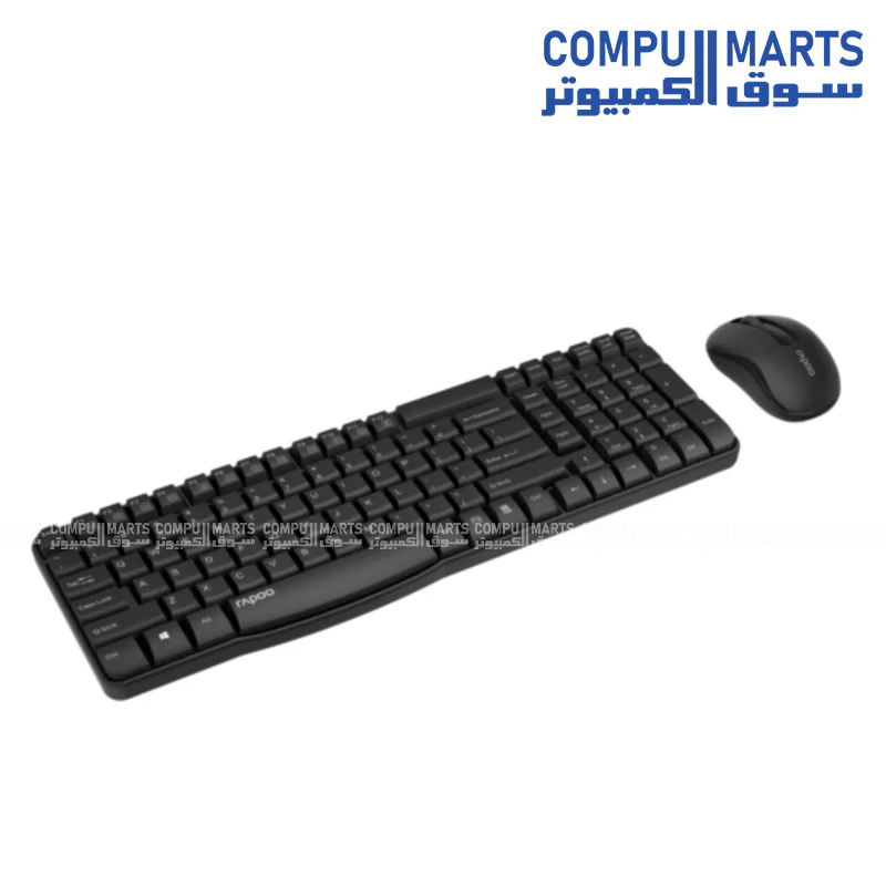 Rapoo X1800S Wireless Keyboard and Mouse Combo - Image 2