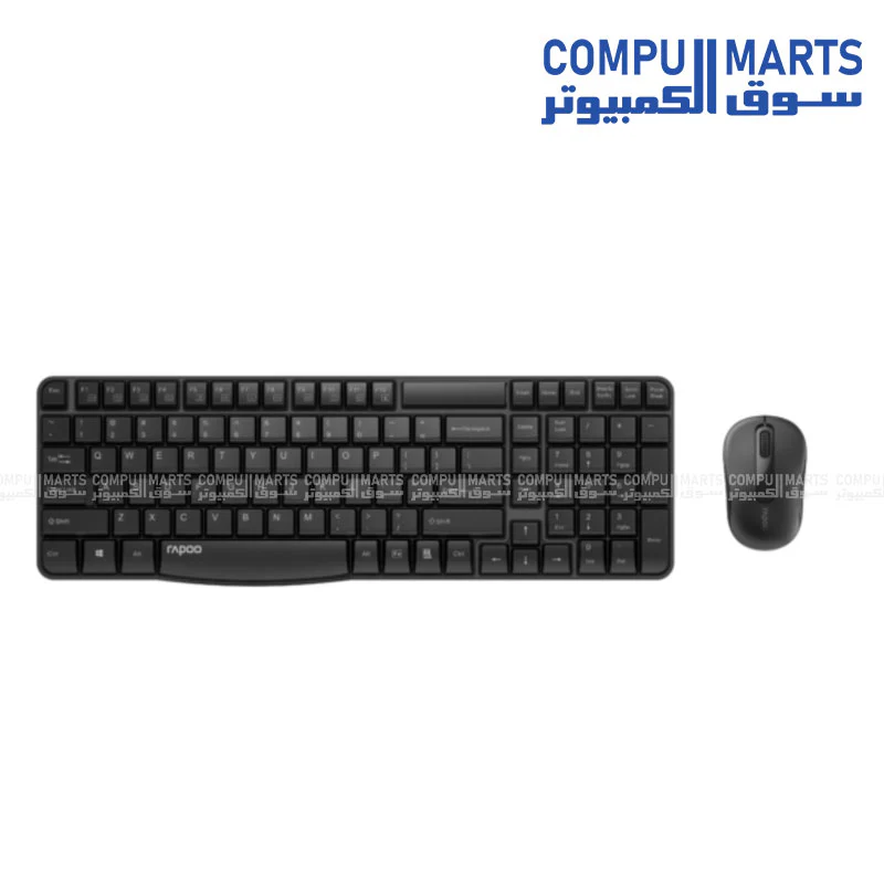 Rapoo X1800S Wireless Keyboard and Mouse Combo - Image 3