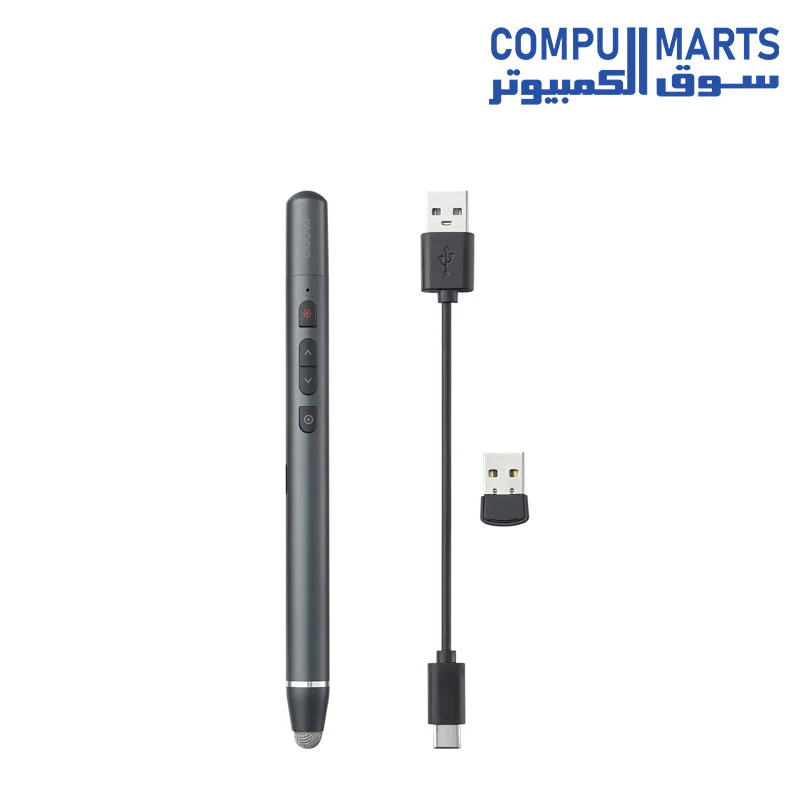 Rapoo XR200 Wireless Presenter with Touchable Pen Black-RPO-PRSNT-XR200-BLK - Image 2
