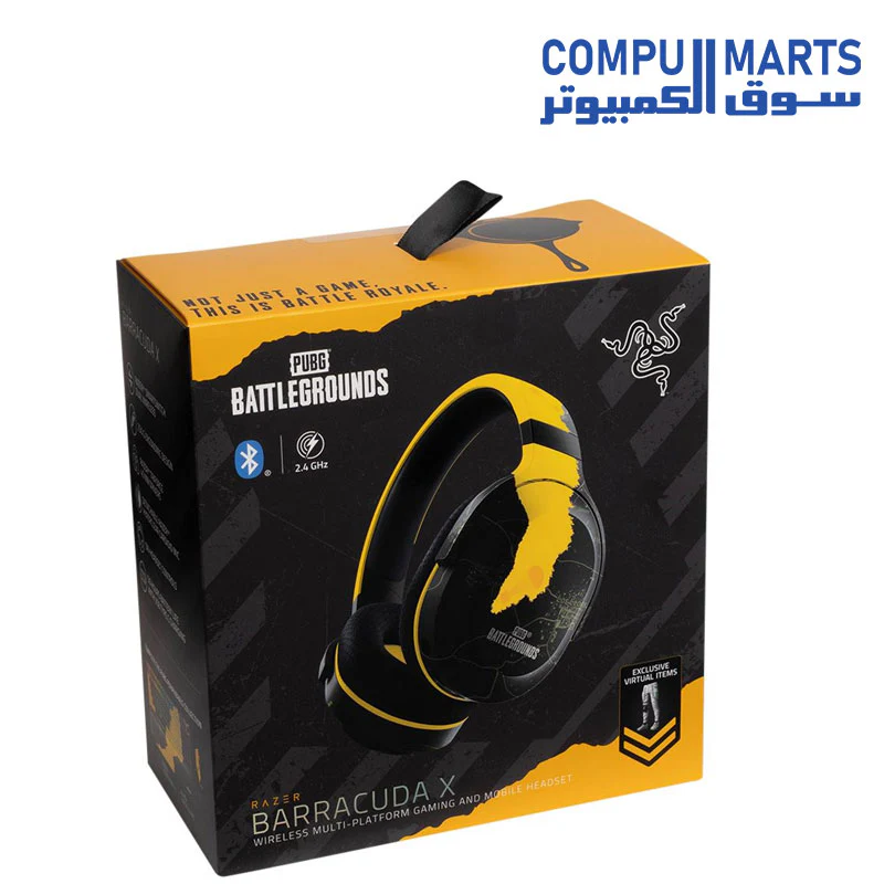 Razer Barracuda X Wireless Multi-Platform Gaming and Mobile Headset - PUBG - Image 4