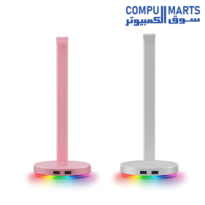 RAZER BASE STATION V2 CHROMA Headphone Headset Stand Holder Chroma RGB Lighting - Image 4