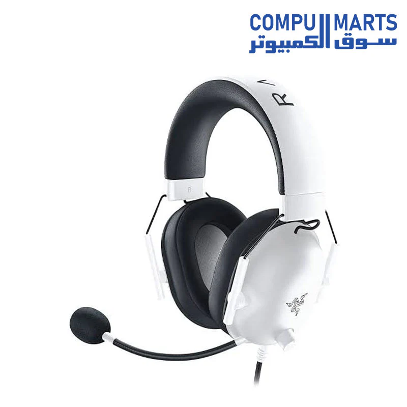 Razer BlackShark V2 X Gaming Headset: 7.1 Surround Sound - 50mm Drivers - Memory Foam Cushion - PC, PS4,PS5, Nintendo Switch, Xbox One, Xbox Series X & S, Mobile - 3.5mm Audio Jack - Image 5