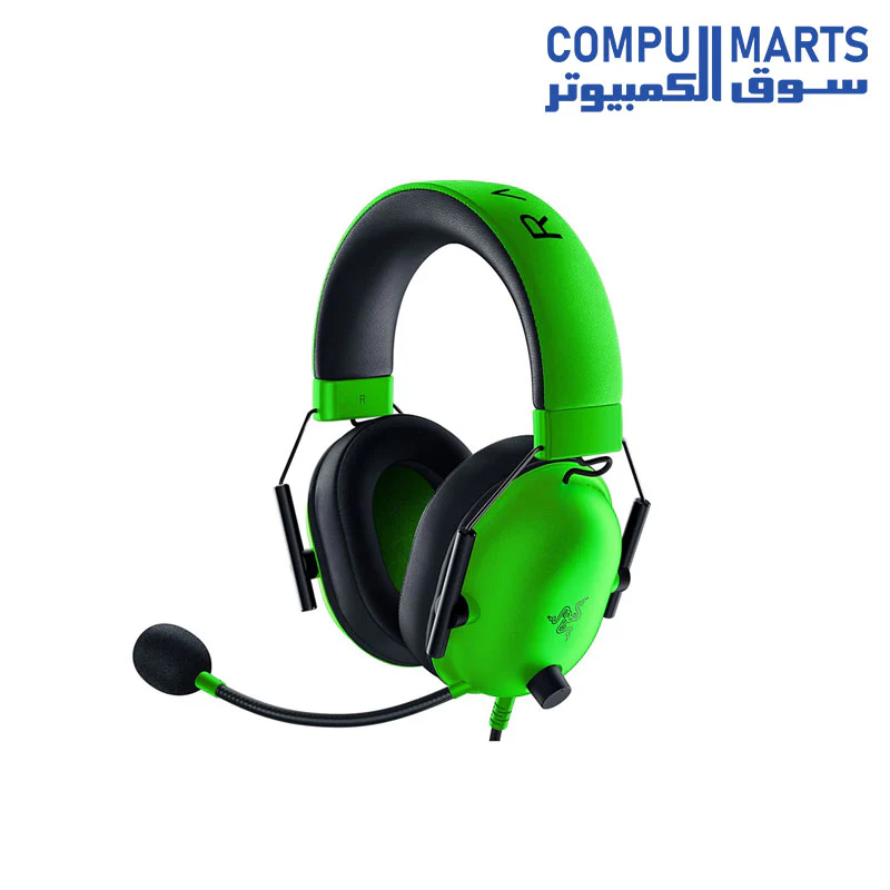 Razer BlackShark V2 X Gaming Headset: 7.1 Surround Sound - 50mm Drivers - Memory Foam Cushion - PC, PS4,PS5, Nintendo Switch, Xbox One, Xbox Series X & S, Mobile - 3.5mm Audio Jack - Image 7