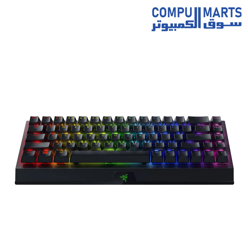 Razer BlackWidow V3 Mini HyperSpeed 65% Wireless Mechanical Gaming Keyboard HyperSpeed Wireless Technology - Green Mechanical Switches- Tactile & Clicky - Doubleshot ABS keycaps - 200Hrs Battery Life - Image 4